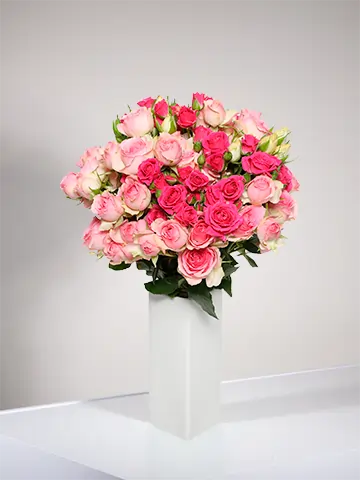 Bouquet roselline rosa